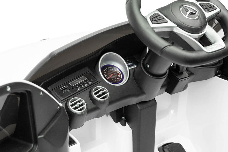 Акумулаторна Кола Mercedes Amg Glc 63S Бяла Caretero Toyz