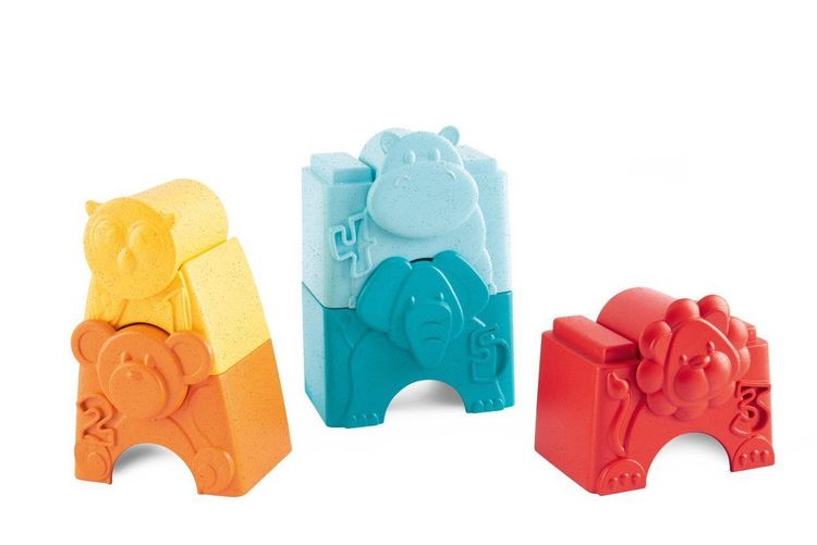 Кула Пъзел С Животни 2В1 --- BebeMama