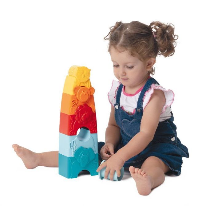 Кула Пъзел С Животни 2В1 --- BebeMama