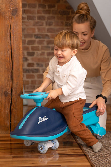 Кола Gravity Тип Бръмбър За Возене Ride-Оn Fiesta Beige Caretero Toyz --- BebeMama