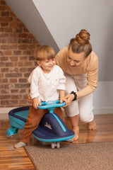 Кола Gravity Тип Бръмбър За Возене Ride-Оn Fiesta Beige Caretero Toyz --- BebeMama