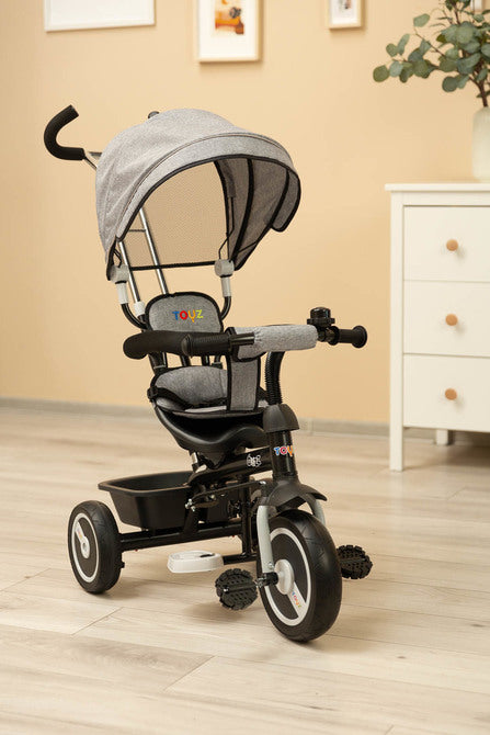 Триколка С Родителски Контрол Buzz Grey Caretero Toyz --- BebeMama