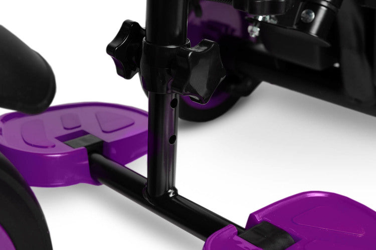 Триколка С Родителски Контрол Buzz Purple Caretero Toyz --- BebeMama