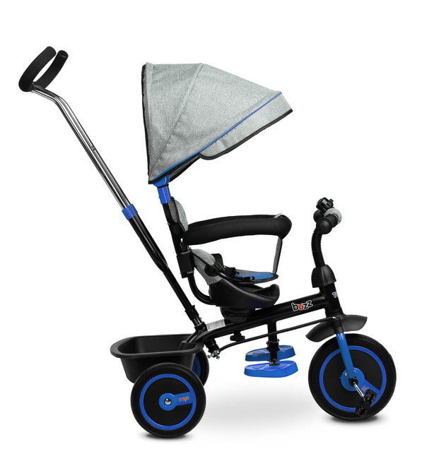 Триколка С Родителски Контрол Buzz Navy Caretero Toyz --- BebeMama