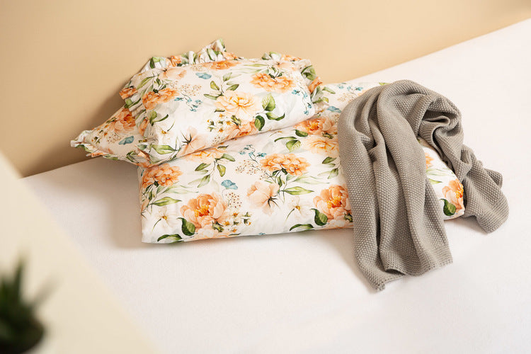 Спално Бельо -Божур 100Х135См --- BebeMama