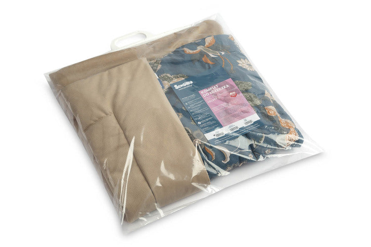 Комплект За Кошара Мароко Бежов --- BebeMama