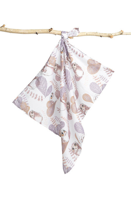 Муселинова Пелена За Повиване – Бухал 70X80 --- BebeMama