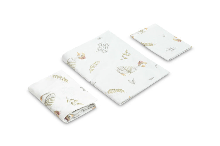 Спално Бельо От Два Елемента + Чаршаф Goose 100X135 Cm --- BebeMama