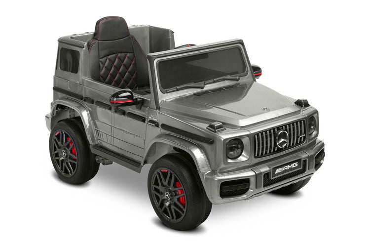 Акумулаторна Кола Mercedes Benz G63 Amg Silver Caretero Toyz