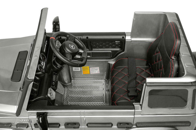 Акумулаторна Кола Mercedes Benz G63 Amg Silver Caretero Toyz