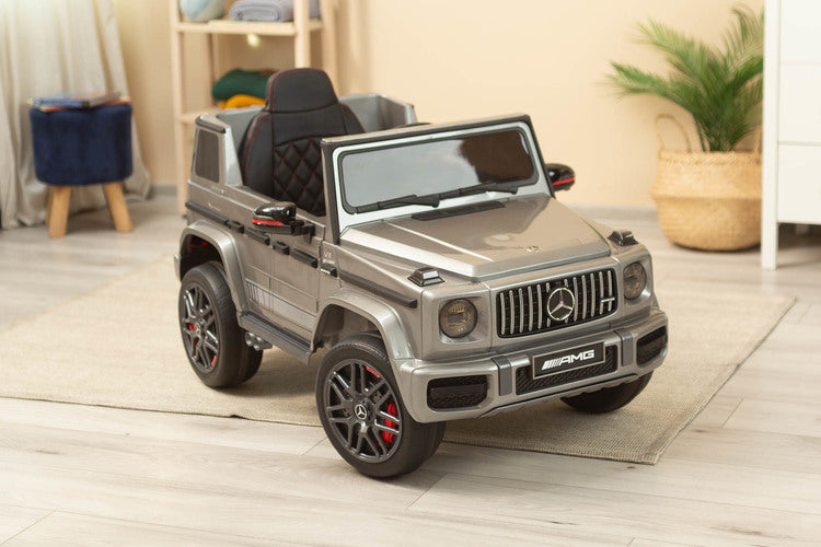Акумулаторна Кола Mercedes Benz G63 Amg Silver Caretero Toyz