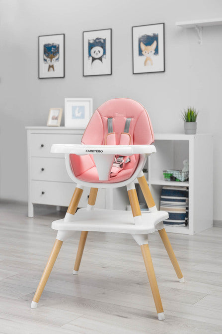 Столче За Хранене Tuva Pink Caretero --- BebeMama