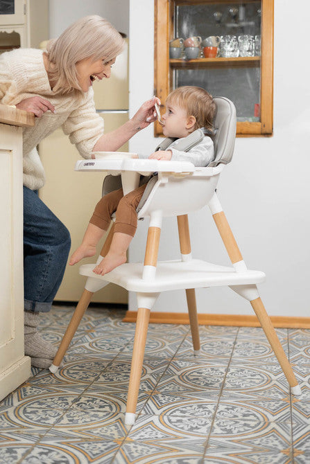 Столче За Хранене Tuva Pink Caretero --- BebeMama