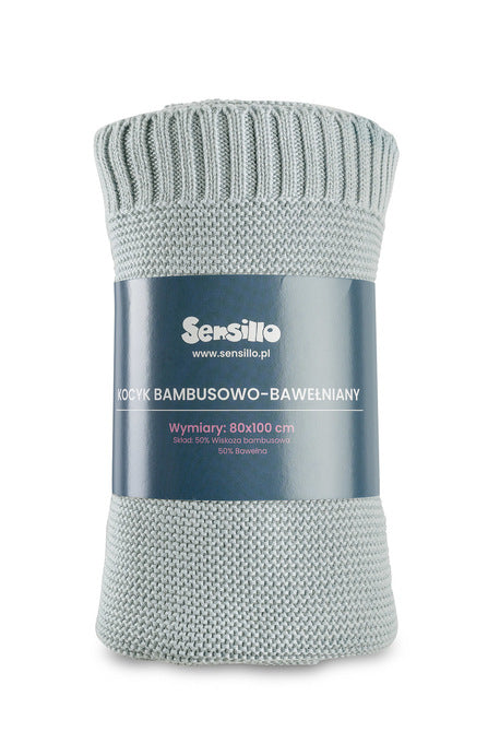 Одеяло От Бамбук И Памук – Бебешко Сиво 80X100