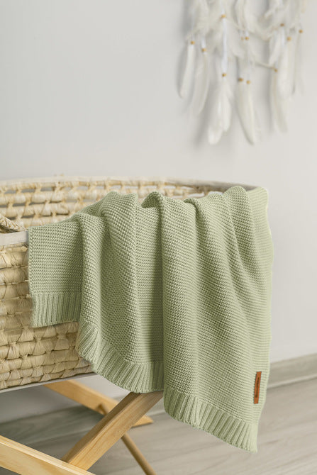 Одеяло От Бамбук И Памук - Маслина 80X100 --- BebeMama