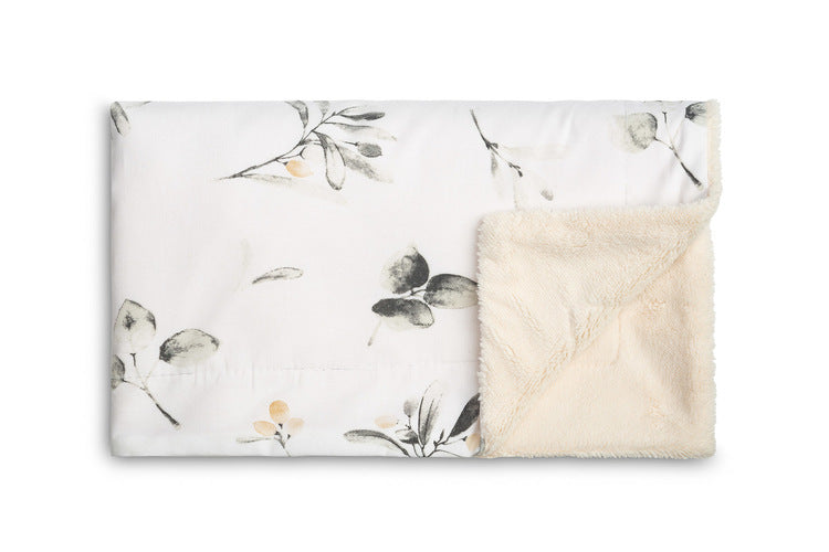 Плюшено Одеяло - Маслина 80Х100 --- BebeMama