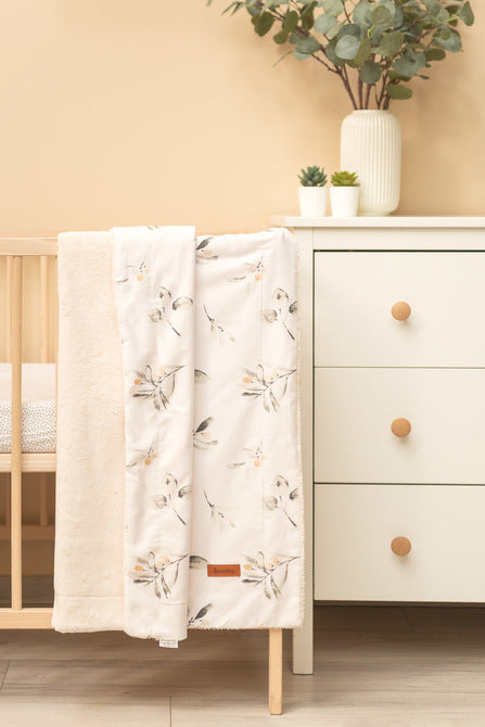 Плюшено Одеяло - Маслина 80Х100 --- BebeMama