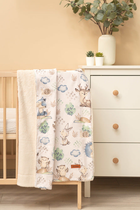 Плюшено Одеяло - Разходка 80Х100 --- BebeMama