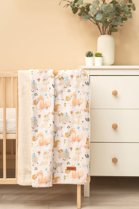 Плюшено Одеяло - Пикник 80Х100 --- BebeMama