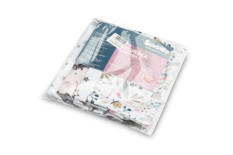 Пелена Spit Up Опаковка От 4 Бр. – Розова 35X35 --- BebeMama