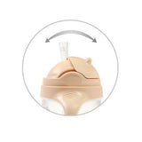 Чаша Sippy Със Сламка Бежова --- BebeMama