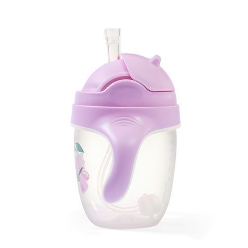 Cană Sippy cu Pai Mov