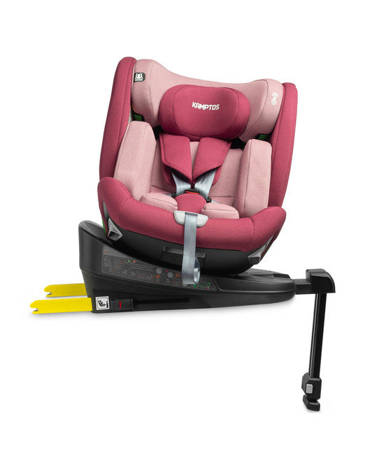 Scaun auto Kamptos i-Size IsoFix 0-36Kg Roz Murdar Caretero