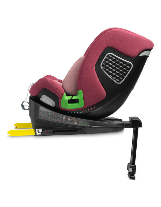 Scaun auto Kamptos i-Size IsoFix 0-36Kg Roz Murdar Caretero