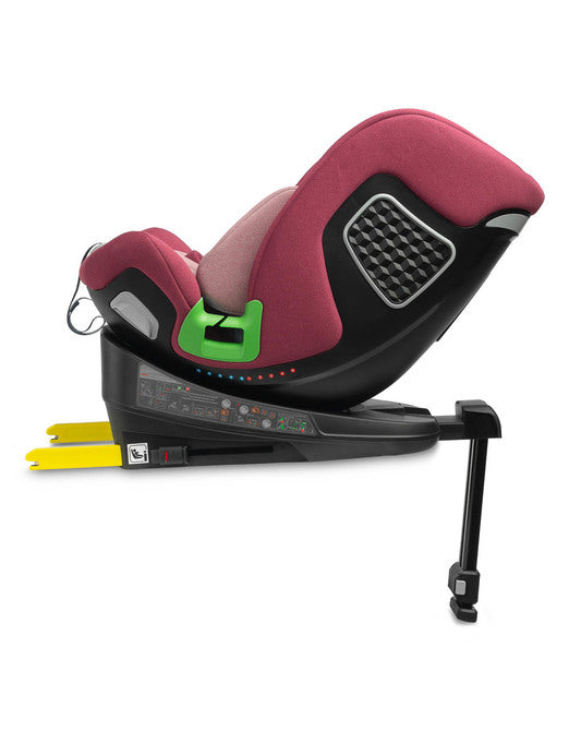 Scaun auto Kamptos i-Size IsoFix 0-36Kg Roz Murdar Caretero