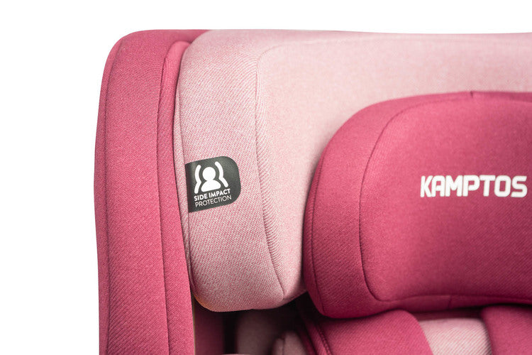 Scaun auto Kamptos i-Size IsoFix 0-36Kg Roz Murdar Caretero