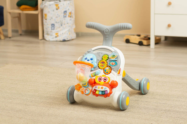 Проходилка 2В1 Spark Grey Caretero Toyz --- BebeMama