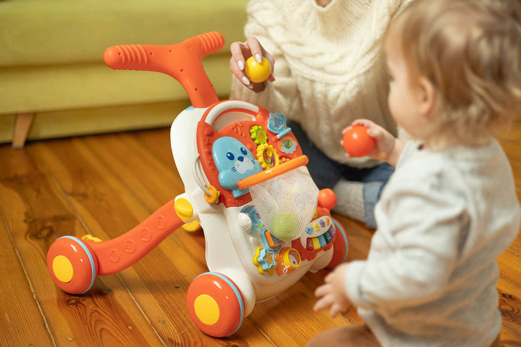 Проходилка 2В1 Spark Grey Caretero Toyz --- BebeMama