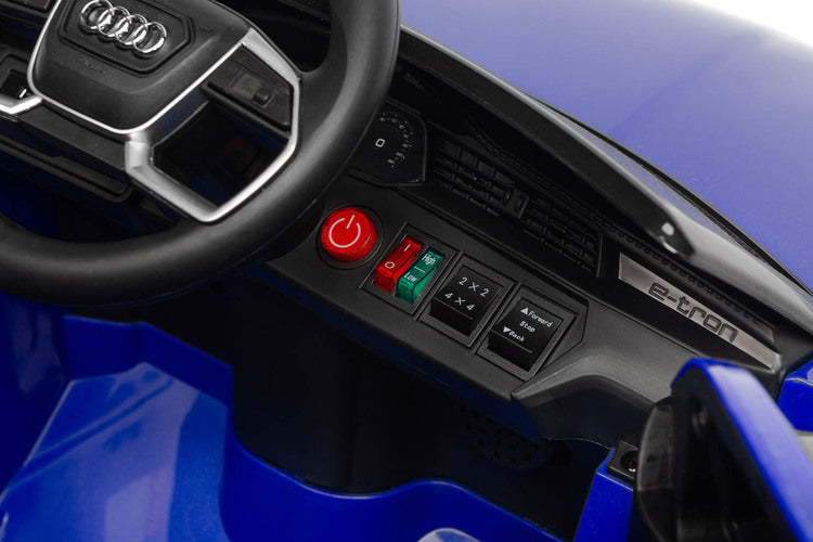 Акумулаторна Кола Audi Etron Spоrtback Navy Caretero Toyz --- BebeMama