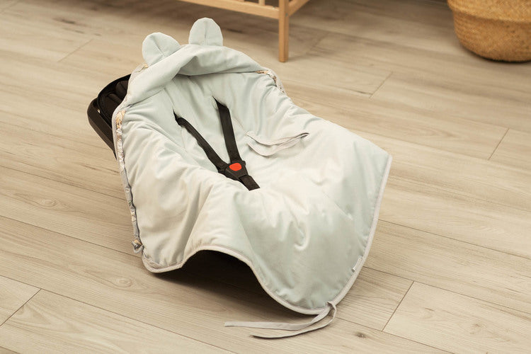 Пелена Lily Grey 90X90 --- BebeMama