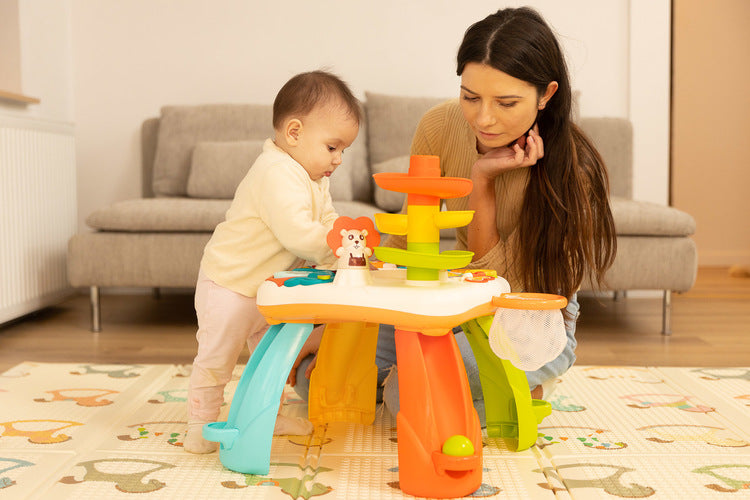 Образователна Играчка - Маса Със Спирала Caretero Toyz --- BebeMama