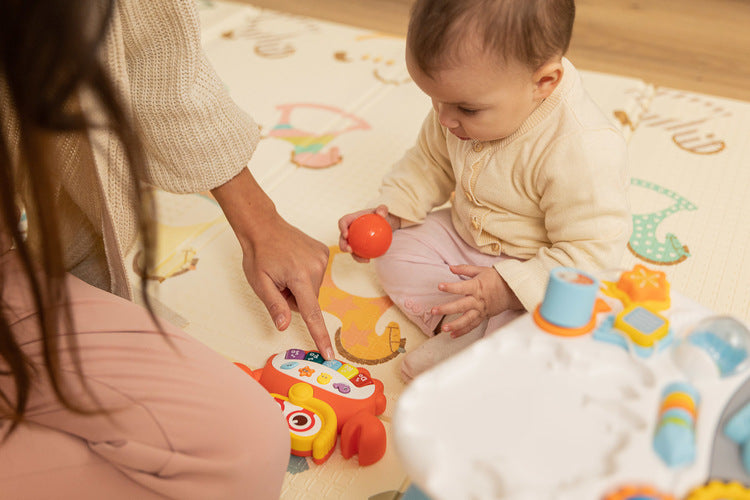 Мултифункционална Постелка Кактуси Caretero Toyz --- BebeMama