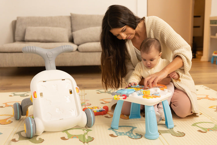 Premergător pentru bebeluși 2 în 1 Spark Green Caretero Toyz