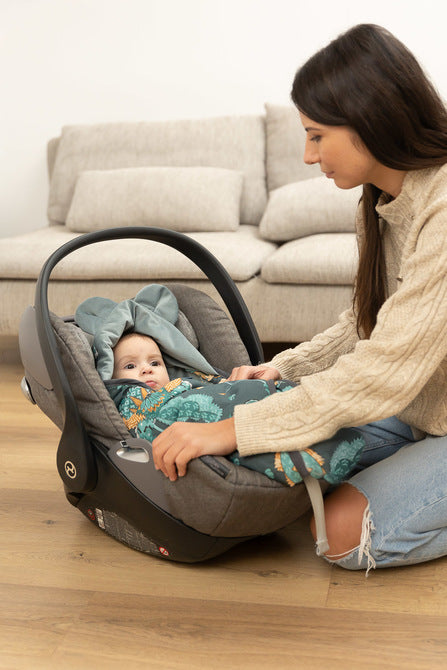 Пелена Lily Grey 90X90 --- BebeMama