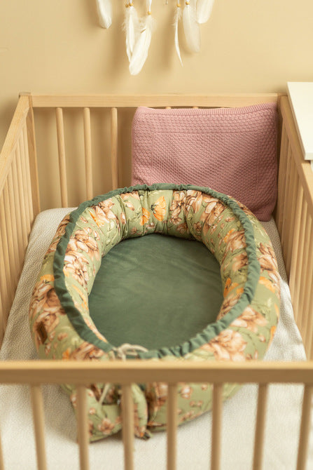 Кадифено Бебешко Гнездо –Зелено --- BebeMama