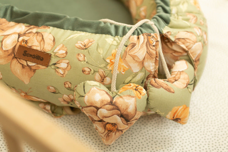 Кадифено Бебешко Гнездо –Зелено --- BebeMama