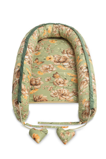 Кадифено Бебешко Гнездо –Зелено --- BebeMama