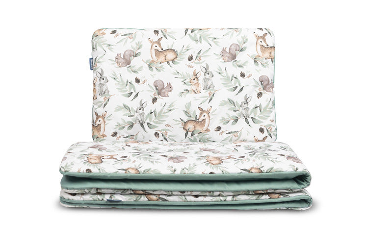 Целогодишен Спален Комплект 100X135 -Deers Mint --- BebeMama