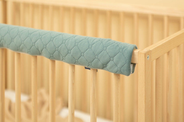 Обиколник За Легло За Горния Ръб На Леглото Velvet Nepal Зелен --- BebeMama