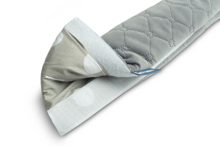 Обиколник За Легло За Горния Ръб На Леглото Velvet Grey --- BebeMama