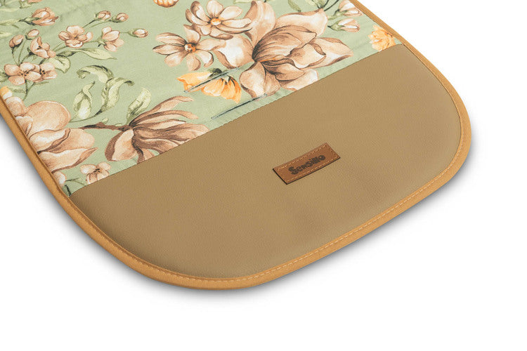 Кадифена Подложка За Количка- Цветя --- BebeMama