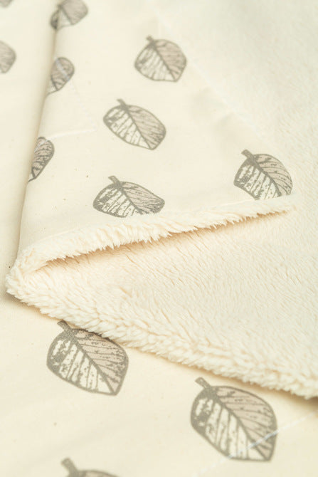 Sensillo Öko takaró 80x100cm Leaves Plush