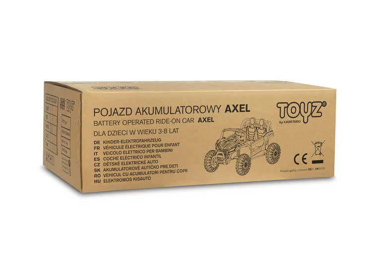 Акумулаторна Кола Axel Червен Caretero Toyz