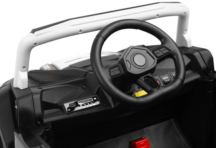 Акумулаторна Кола Axel White Caretero Toyz --- BebeMama