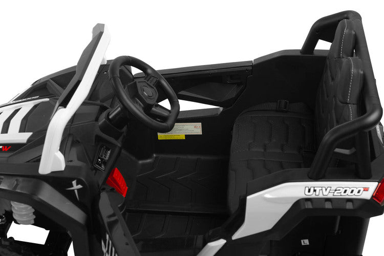 Акумулаторна Кола Axel White Caretero Toyz --- BebeMama