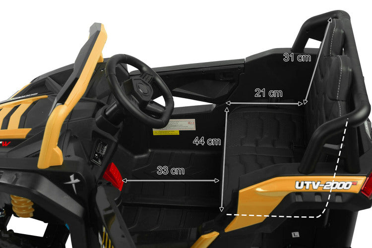 Акумулаторна Кола Axel White Caretero Toyz --- BebeMama